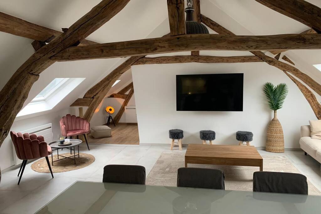 Appartement Spacieux En Plein Coeur De Rouen Eksteriør bilde